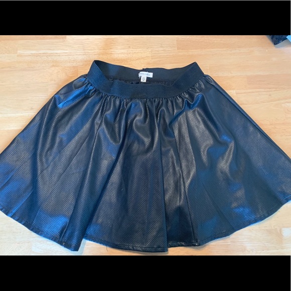 silence + noise Dresses & Skirts - Faux Leather Skirt